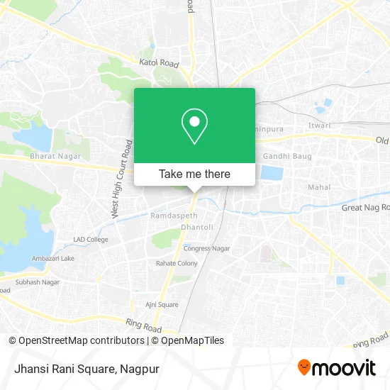 Jhansi Rani Square map
