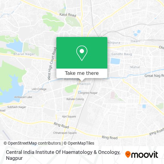 Central India Institute Of Haematology & Oncology map