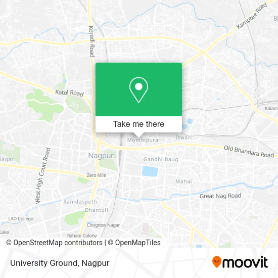 University Ground map