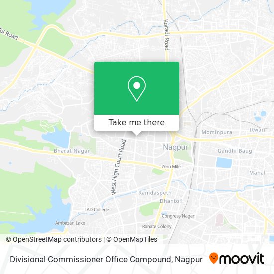 Divisional Commissioner Office Compound map