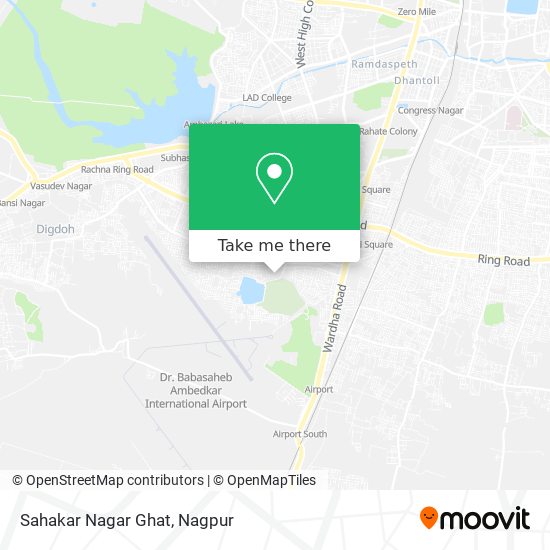 Sahakar Nagar Ghat map