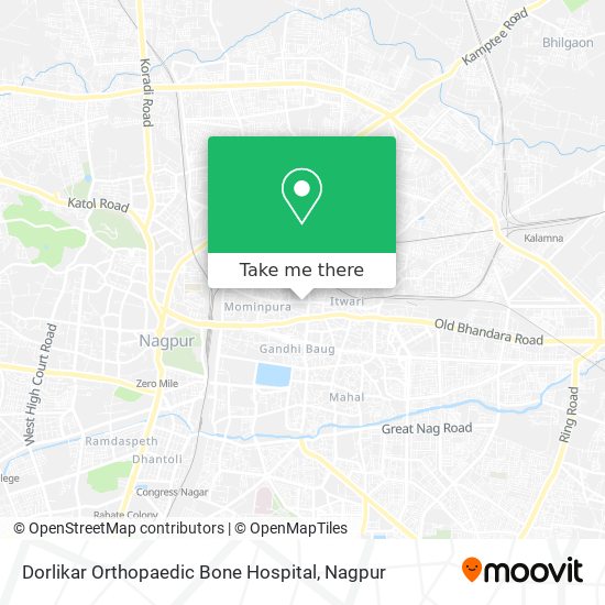 Dorlikar Orthopaedic Bone Hospital map