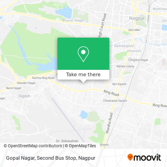 Gopal Nagar, Second Bus Stop map