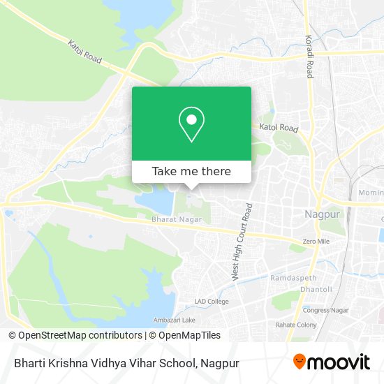 Bharti Krishna Vidhya Vihar School map