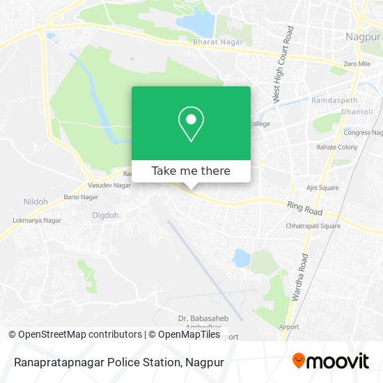 Ranapratapnagar Police Station map