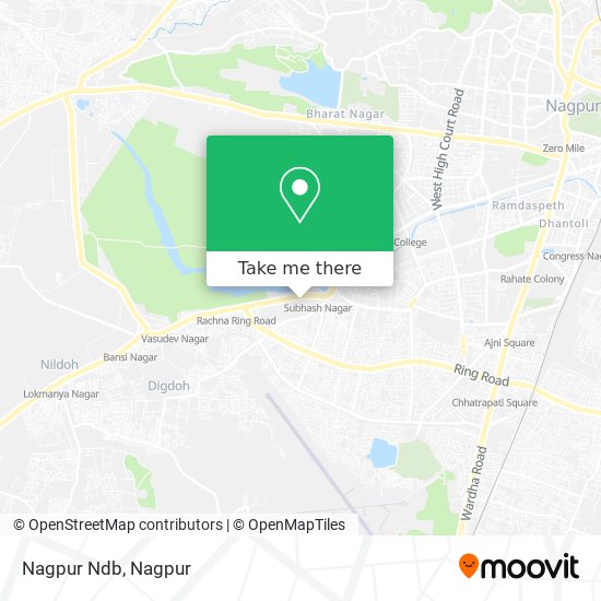 Nagpur Ndb map