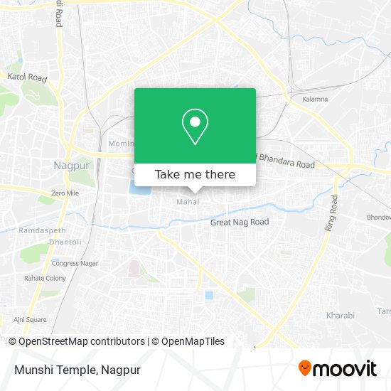 Munshi Temple map