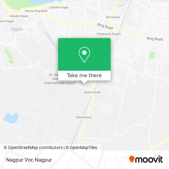 Nagpur Vor map