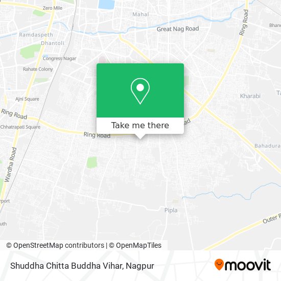 Shuddha Chitta Buddha Vihar map