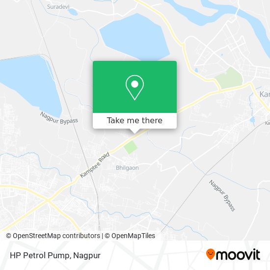 HP Petrol Pump map