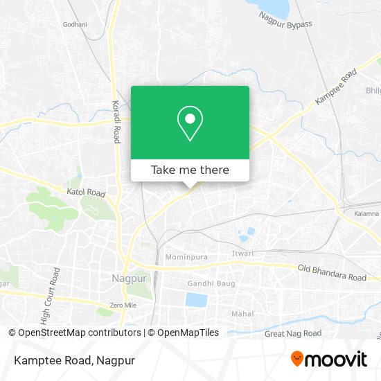 Kamptee Road map