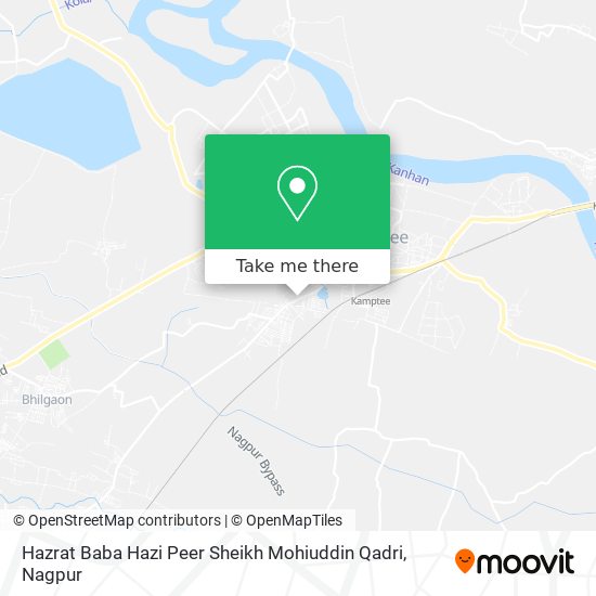 Hazrat Baba Hazi Peer Sheikh Mohiuddin Qadri map