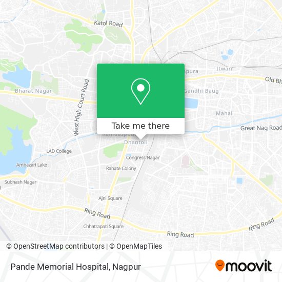 Pande Memorial Hospital map