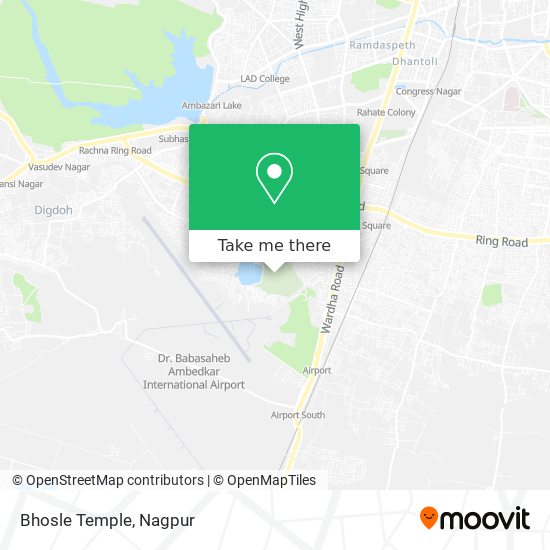 Bhosle Temple map