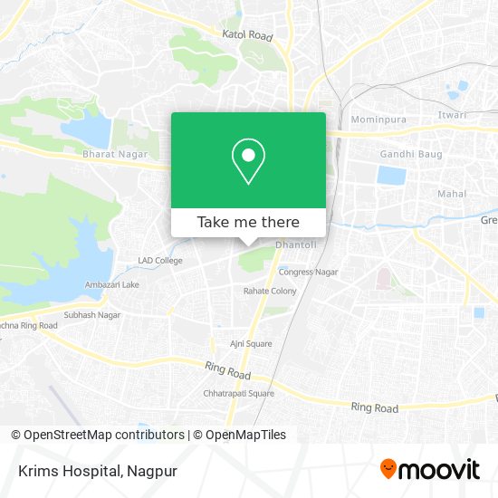 Krims Hospital map