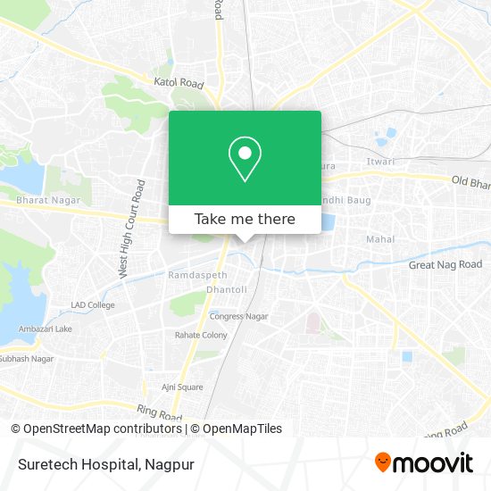 Suretech Hospital map