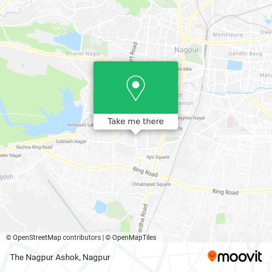 The Nagpur Ashok map