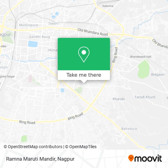 Ramna Maruti Mandir map