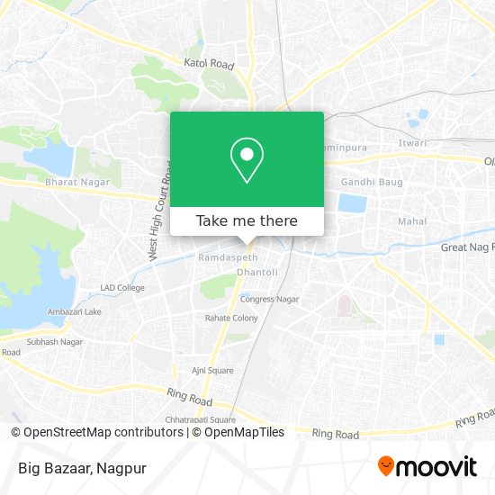 Big Bazaar map