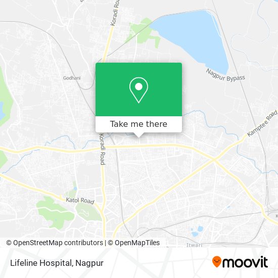 Lifeline Hospital map