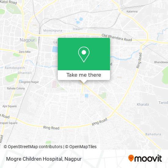 Mogre Children Hospital map