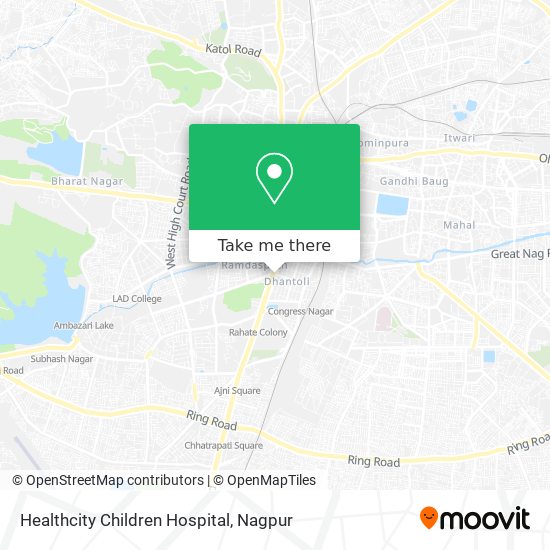 Healthcity Children Hospital map