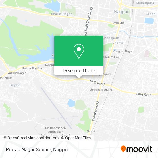 Pratap Nagar Square map