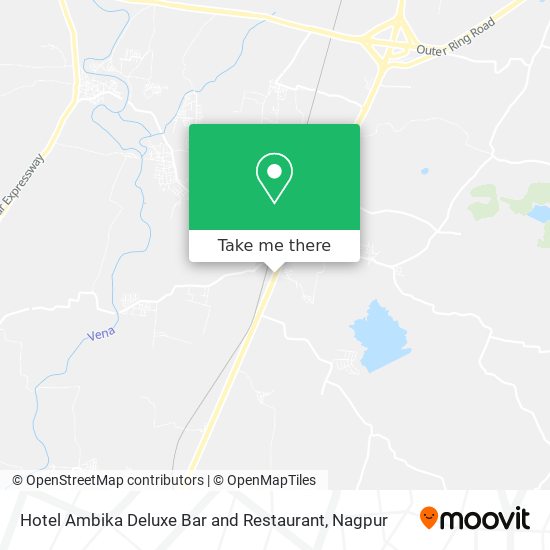 Hotel Ambika Deluxe Bar and Restaurant map