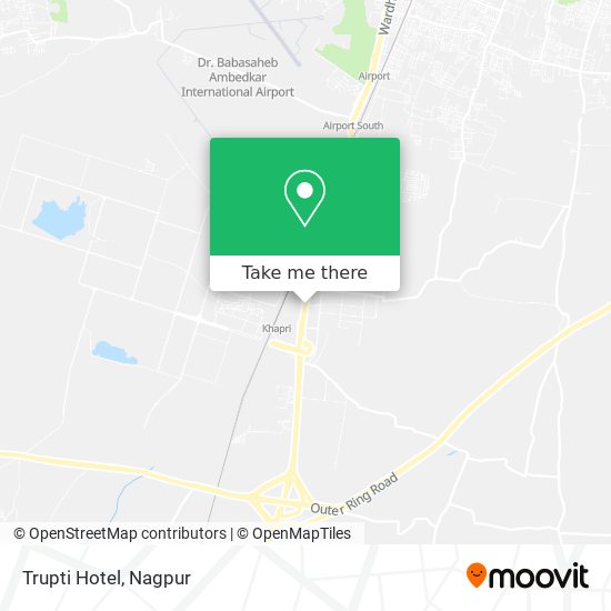 Trupti Hotel map