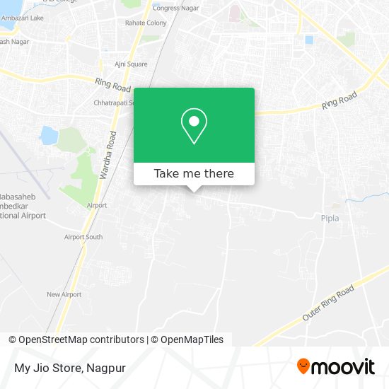 My Jio Store map