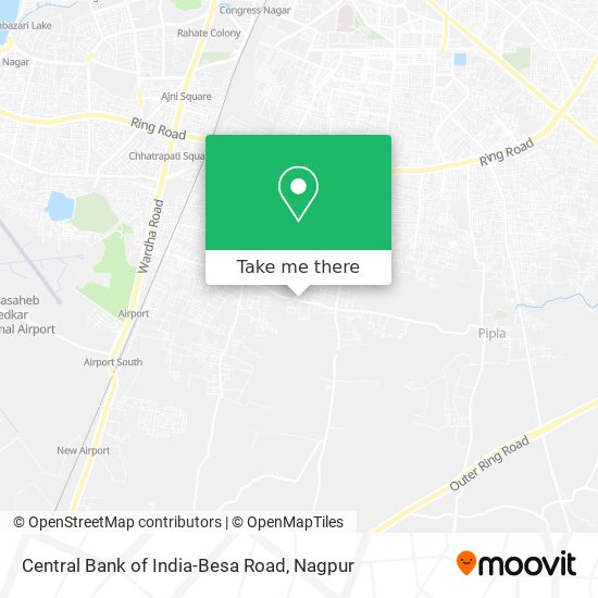 Central Bank of India-Besa Road map