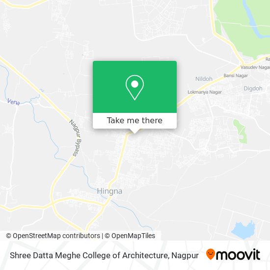 Shree Datta Meghe College of Architecture map