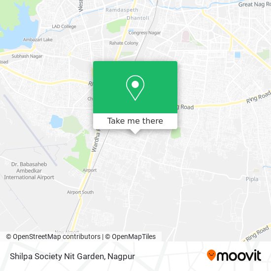 Shilpa Society Nit Garden map