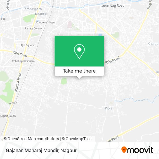 Gajanan Maharaj Mandir map