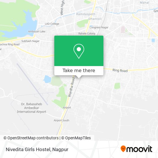 Nivedita Girls Hostel map