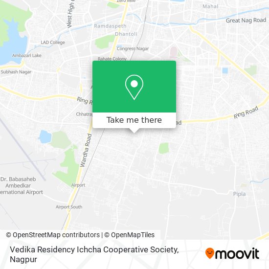 Vedika Residency Ichcha Cooperative Society map