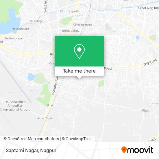 Saptami Nagar map