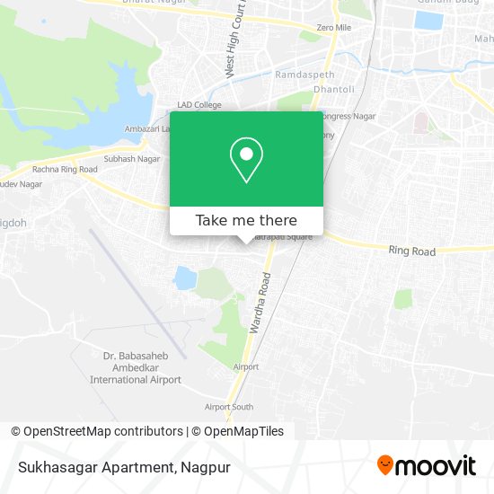 Sukhasagar Apartment map