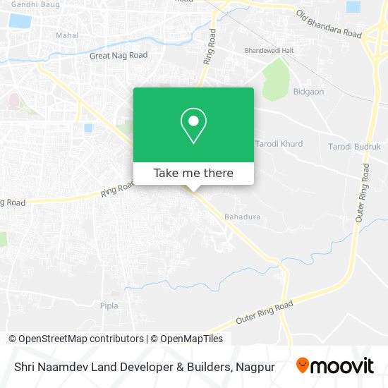 Shri Naamdev Land Developer & Builders map