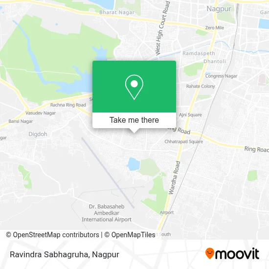 Ravindra Sabhagruha map