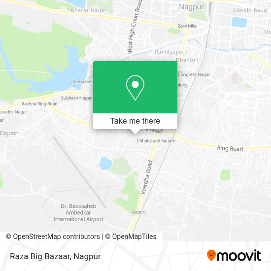 Raza Big Bazar map