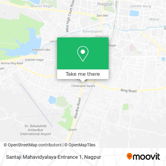 Santaji Mahavidyalaya-Entrance 1 map