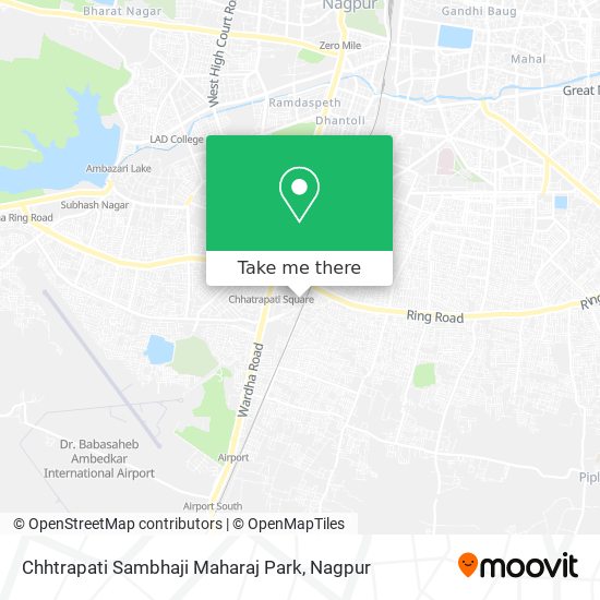 Chhtrapati Sambhaji Maharaj Park map