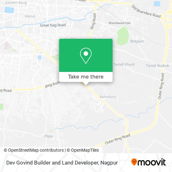 Dev Govind Builder and Land Developer map