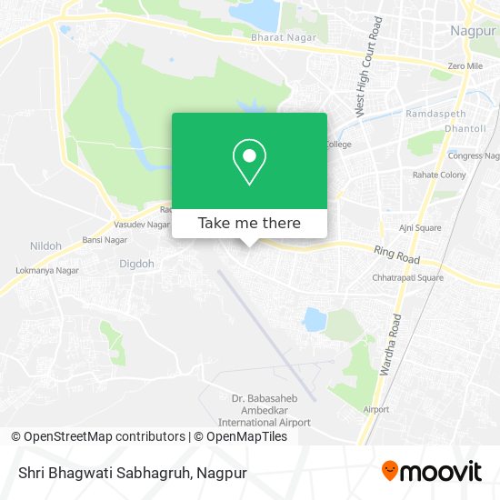 Shri Bhagwati Sabhagruh map