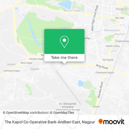 The Kapol Co-Operative Bank-Andheri East map