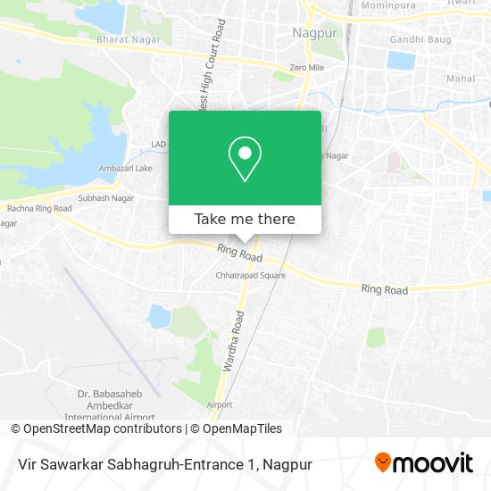 Vir Sawarkar Sabhagruh-Entrance 1 map