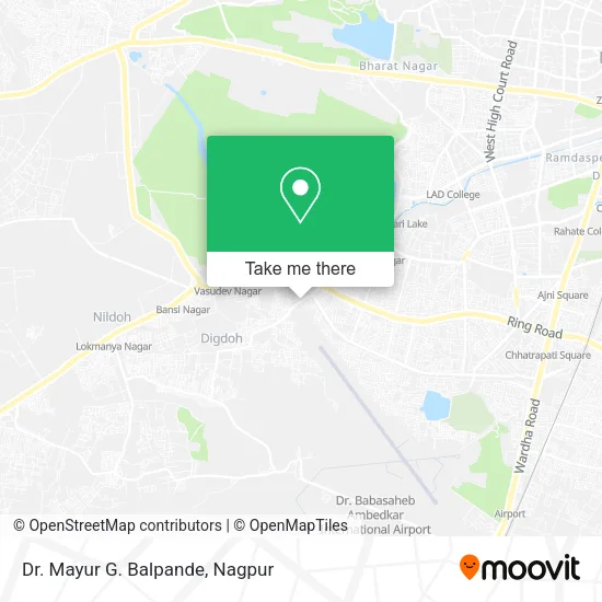 Dr. Mayur G. Balpande map