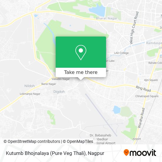 Kutumb Bhojnalaya (Pure Veg Thali) map