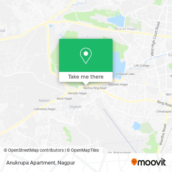 Anukrupa Apartment map